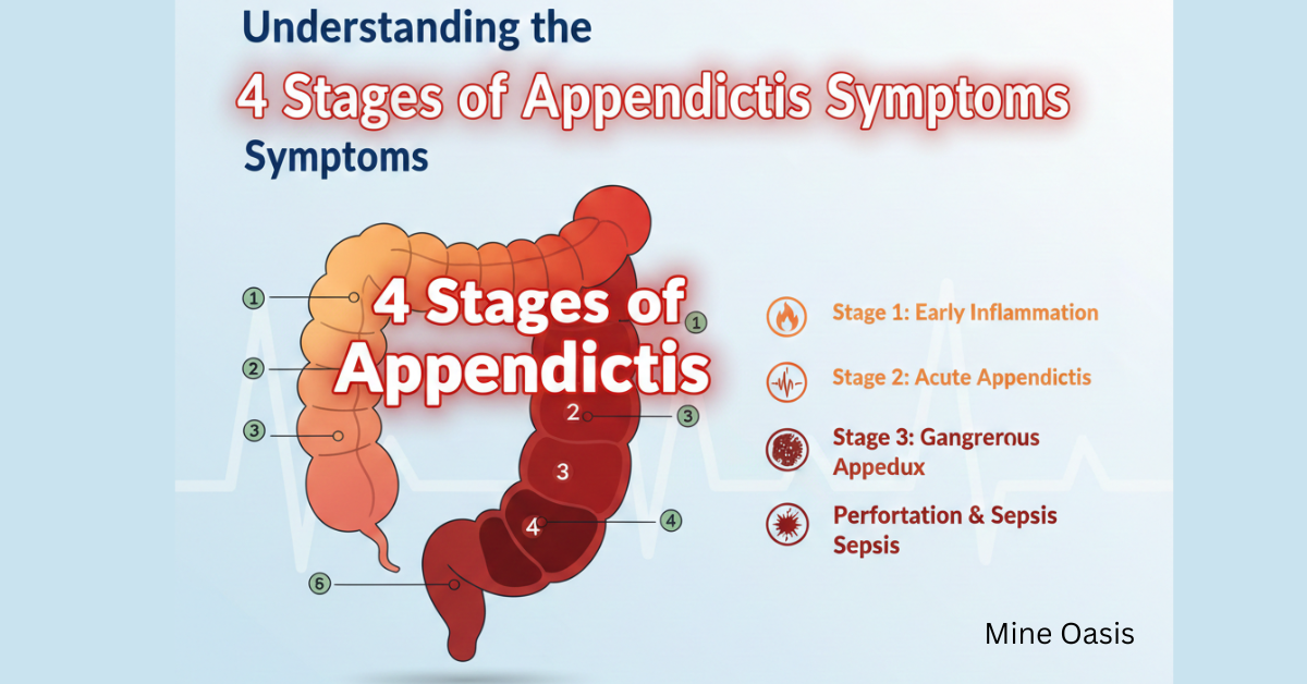 4 Stages of Appendicitis