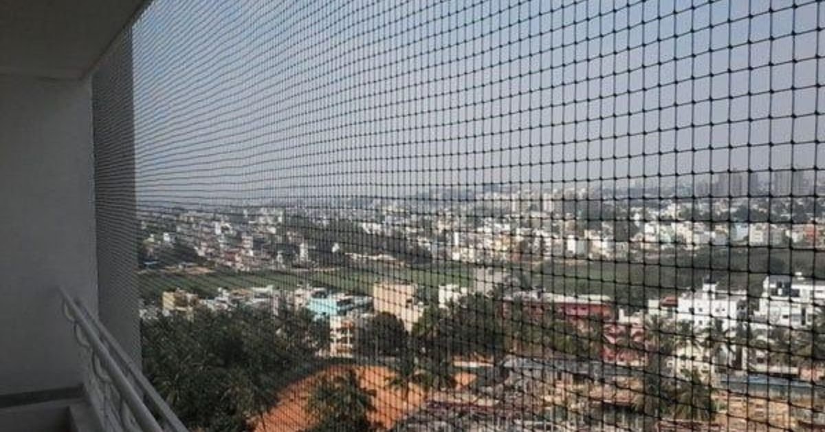 Bird Net for Balcony Spaces