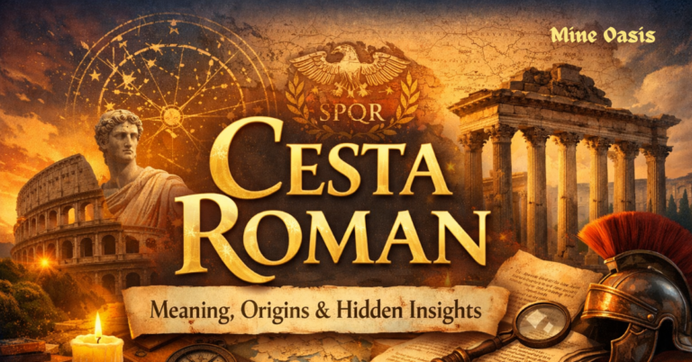 Cesta Roman Guide: Meaning, Origins & Hidden Insights