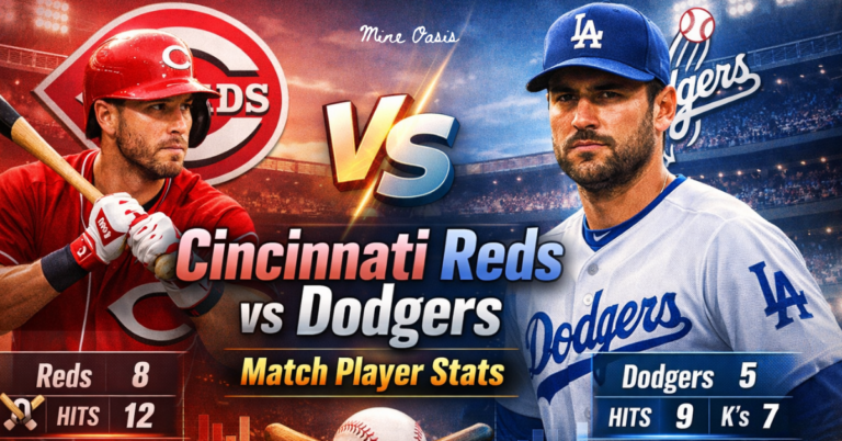 Cincinnati Reds vs Dodgers Match Player Stats & Key Numbers