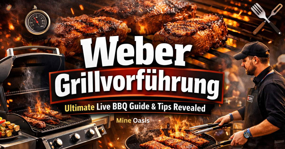 Weber Grillvorführung