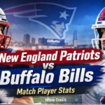 New England Patriots vs Buffalo Bills Match Player Stats