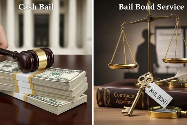 Cash Bail vs. Bail Bond Service