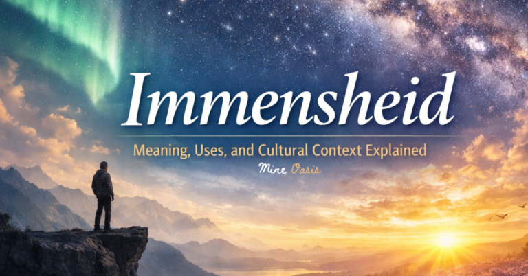 immensheid